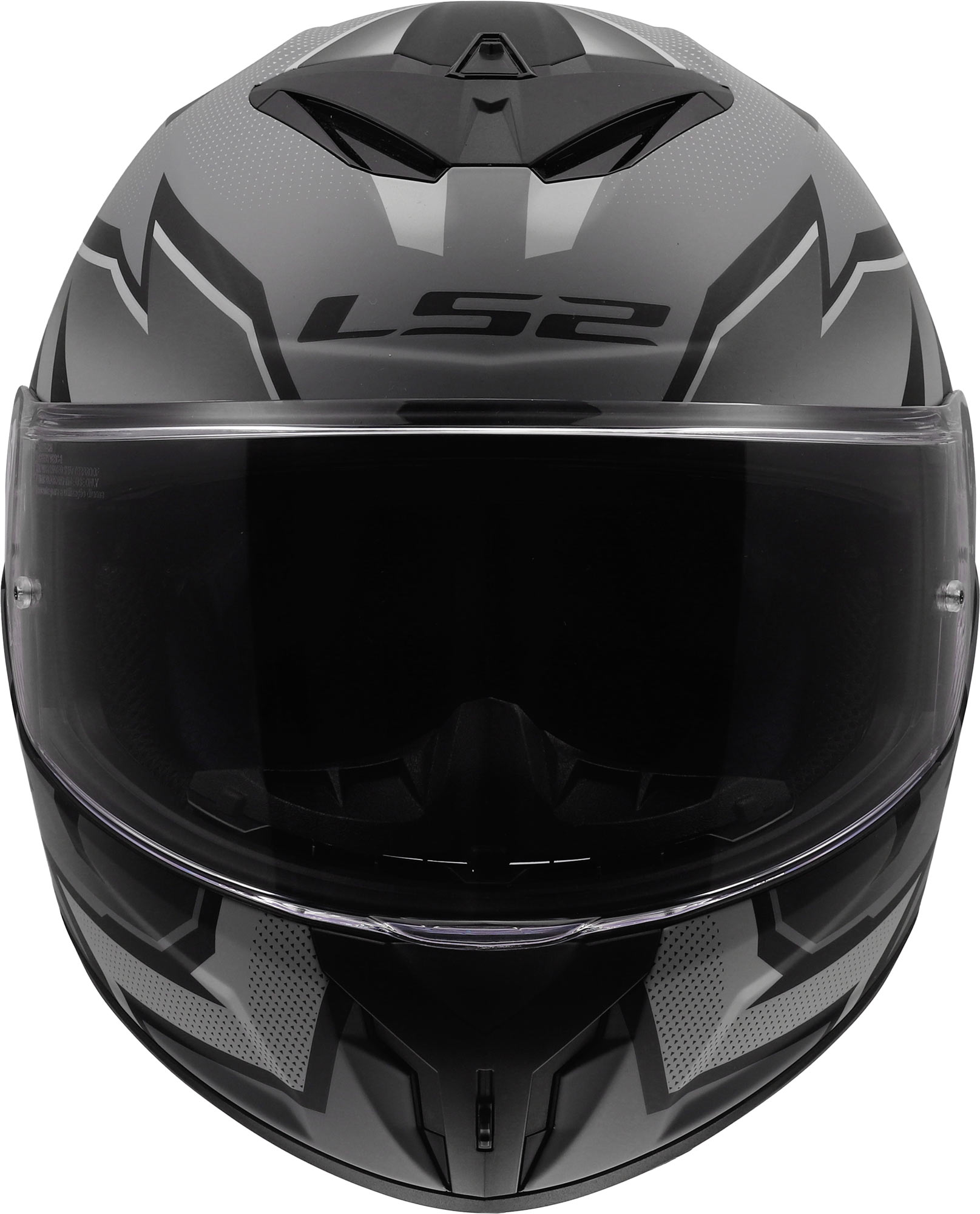 LS2 FF820 Rapid III Xtrem Шлем чёрный/серый L (59/60) Рисунок 4