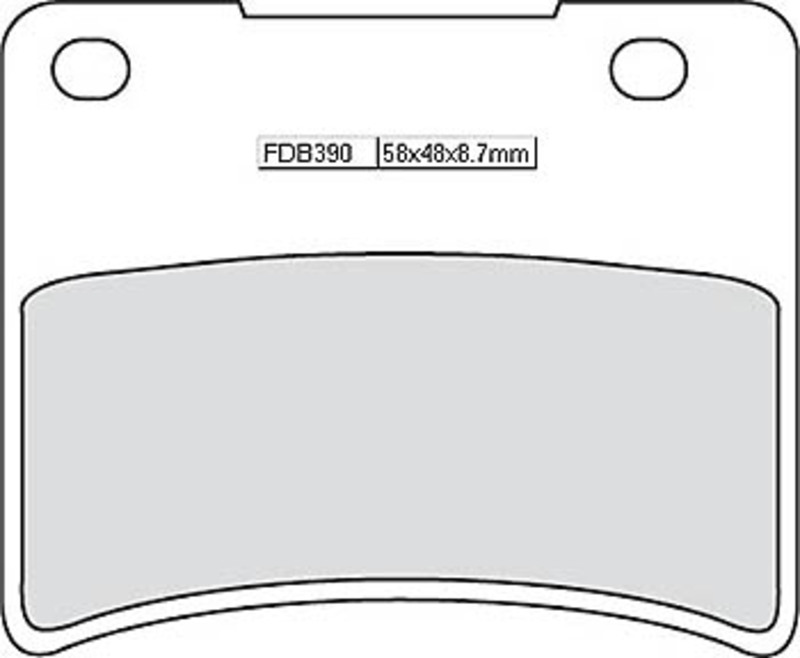 Ferodo Căptușeală de frână FDB 390 Platinum Figura 2