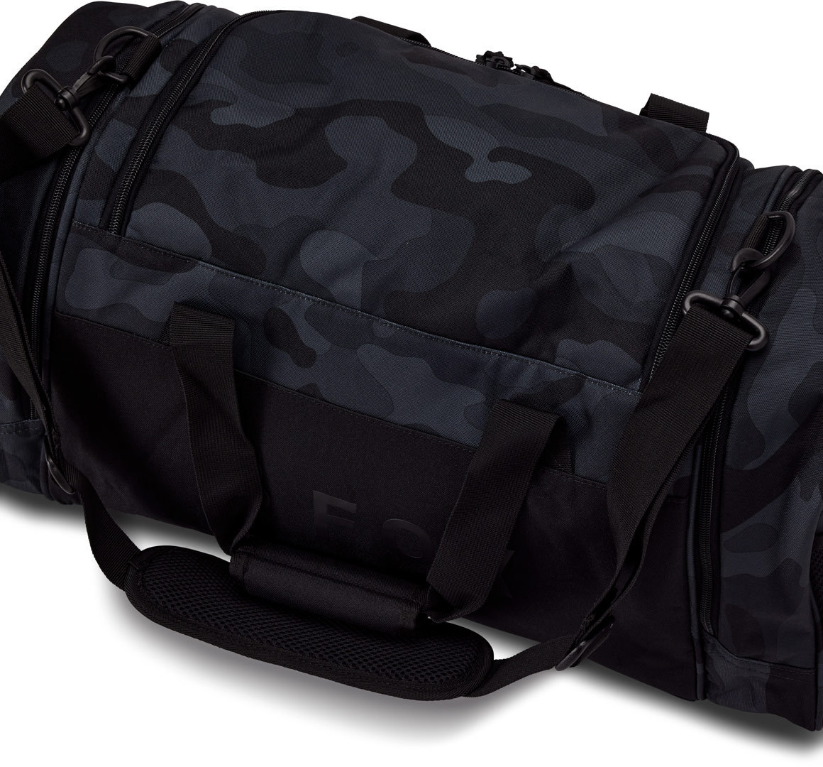 FOX 180 Black Camo Duffle Gear Bag Figure 2