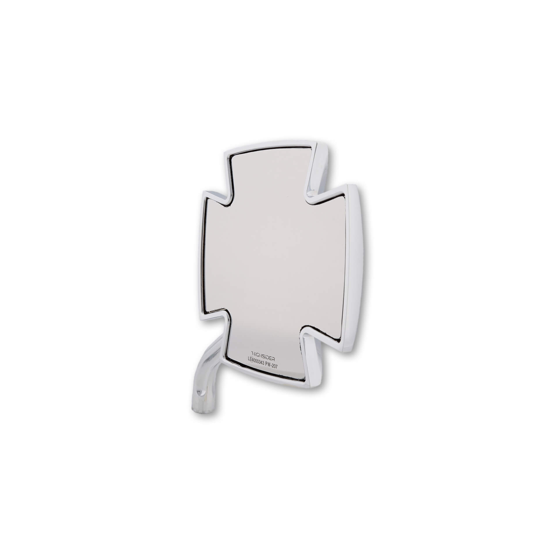 HIGHSIDER Spiegel IRON CROSS Chrome Figura 3
