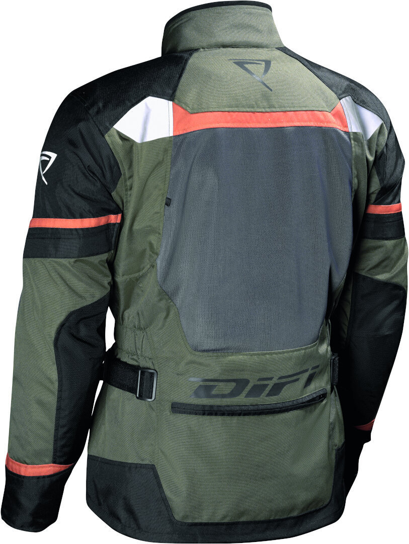 DIFI Corsica Aerotex Motorcycle Textile Jacket green/black 4XL Figure 2