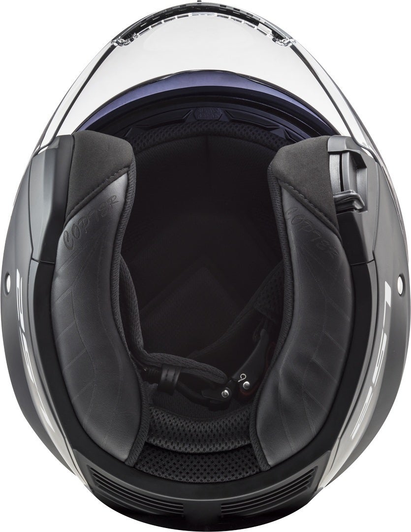 LS2 OF600 Copter Casco Jet nero opaco L (59/60) Figura 8