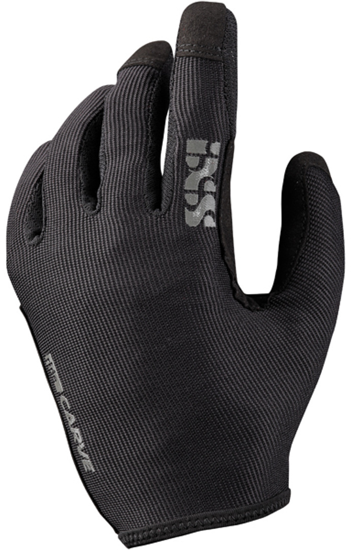 IXS Carve Mănuși de bicicletă pentru copii negru XL Figura 1