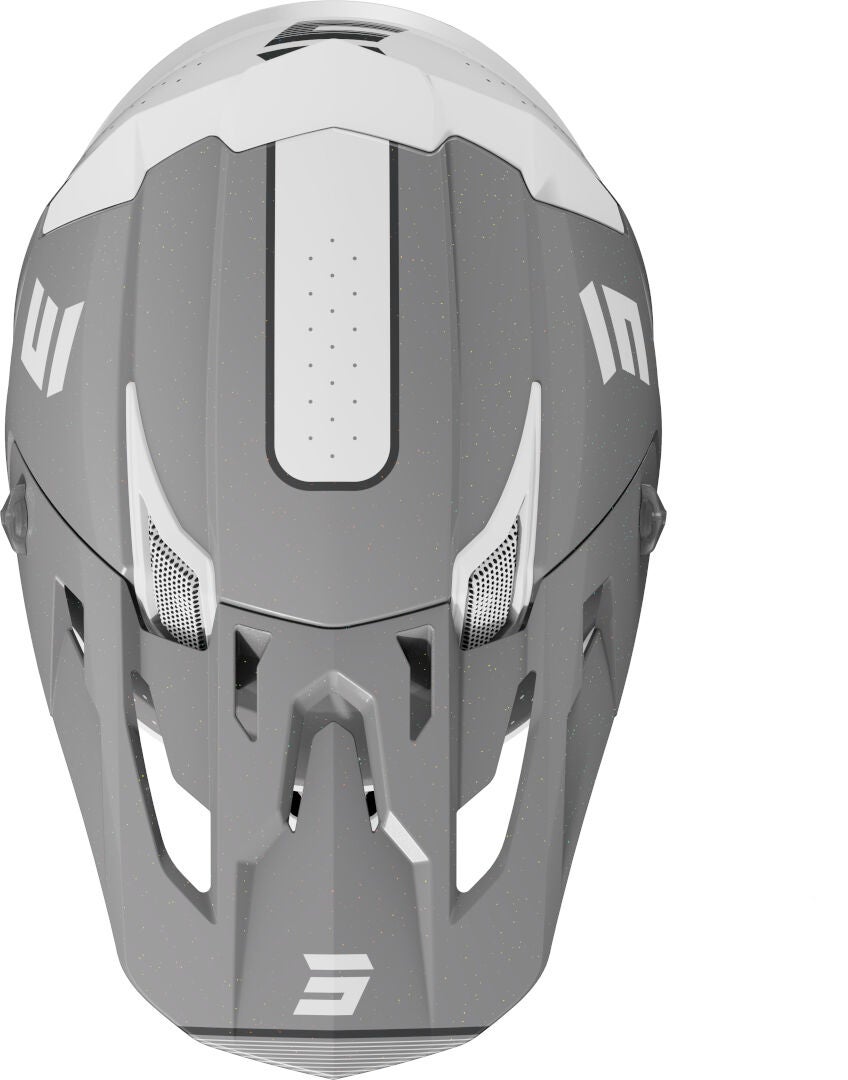 Shot Core Honor Casque de motocross Blanc/Gris XXL (63/64) Figure 3