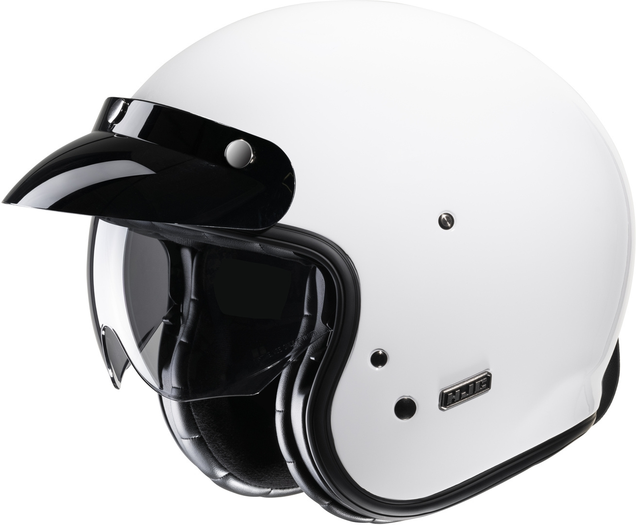 HJC V31 Solid Retro Jet Helmet white L (58/59) Figure 10