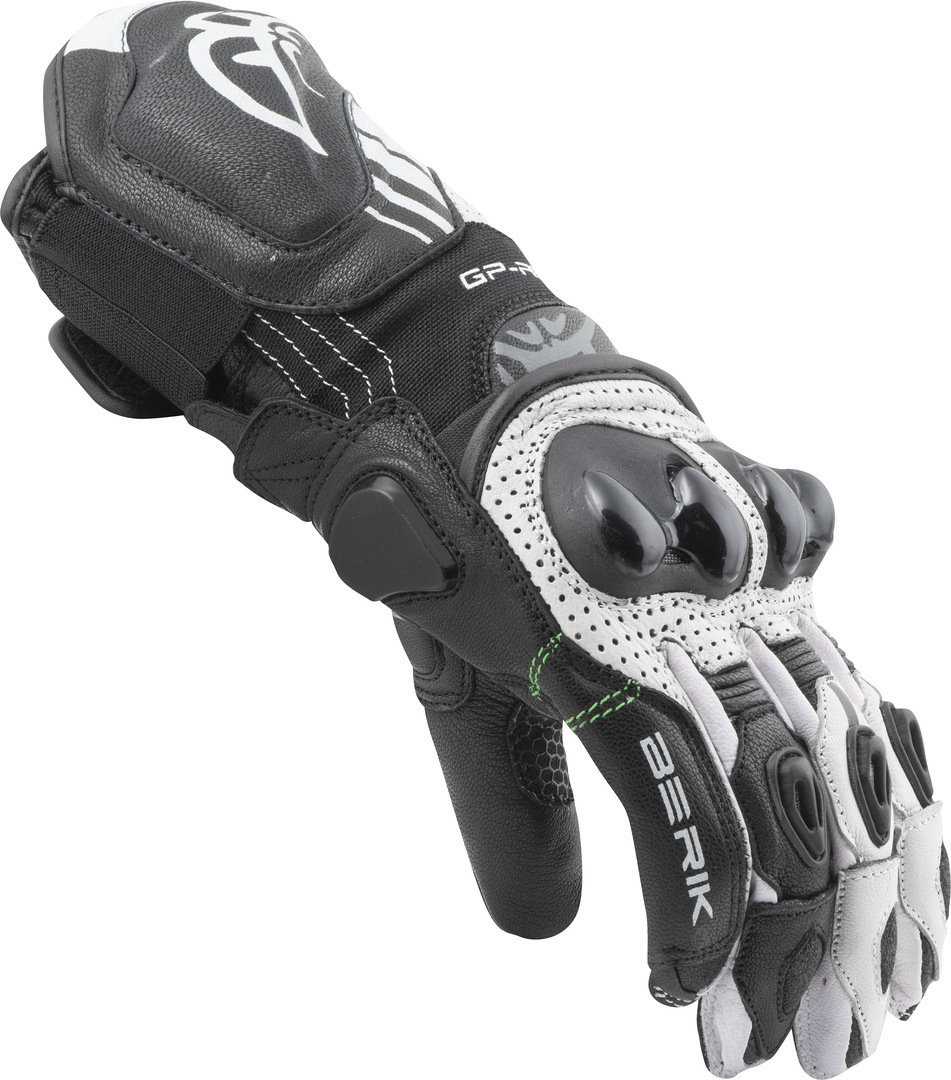 Berik Spa Evo Motorcykel handsker Sort/hvid M Figur 3