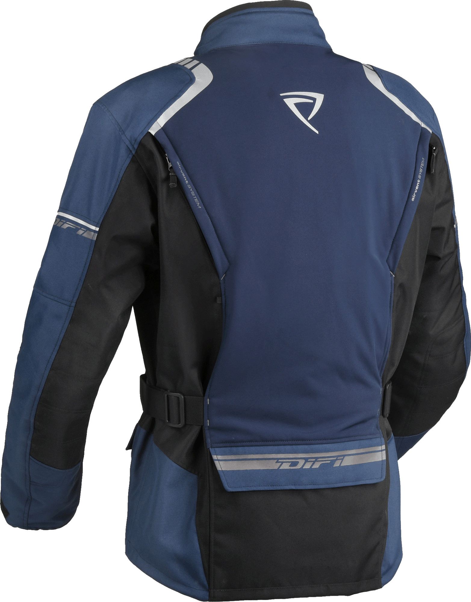 DIFI Navigator Aerotex waterproof Motorcycle Textile Jacket blue/black 4XL Figure 2