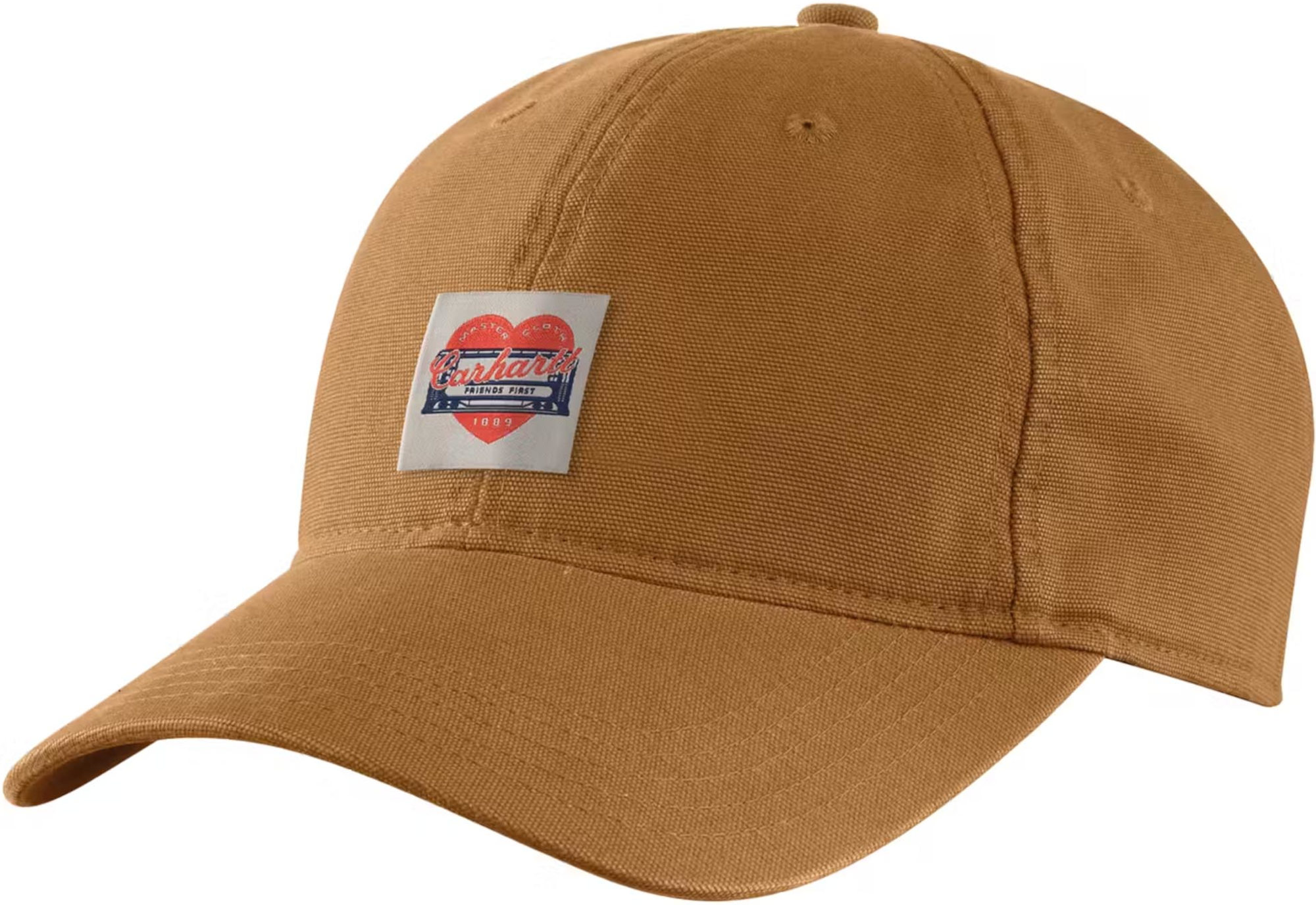 Carhartt Heart Patch Canvas Cap Maro Figura 1