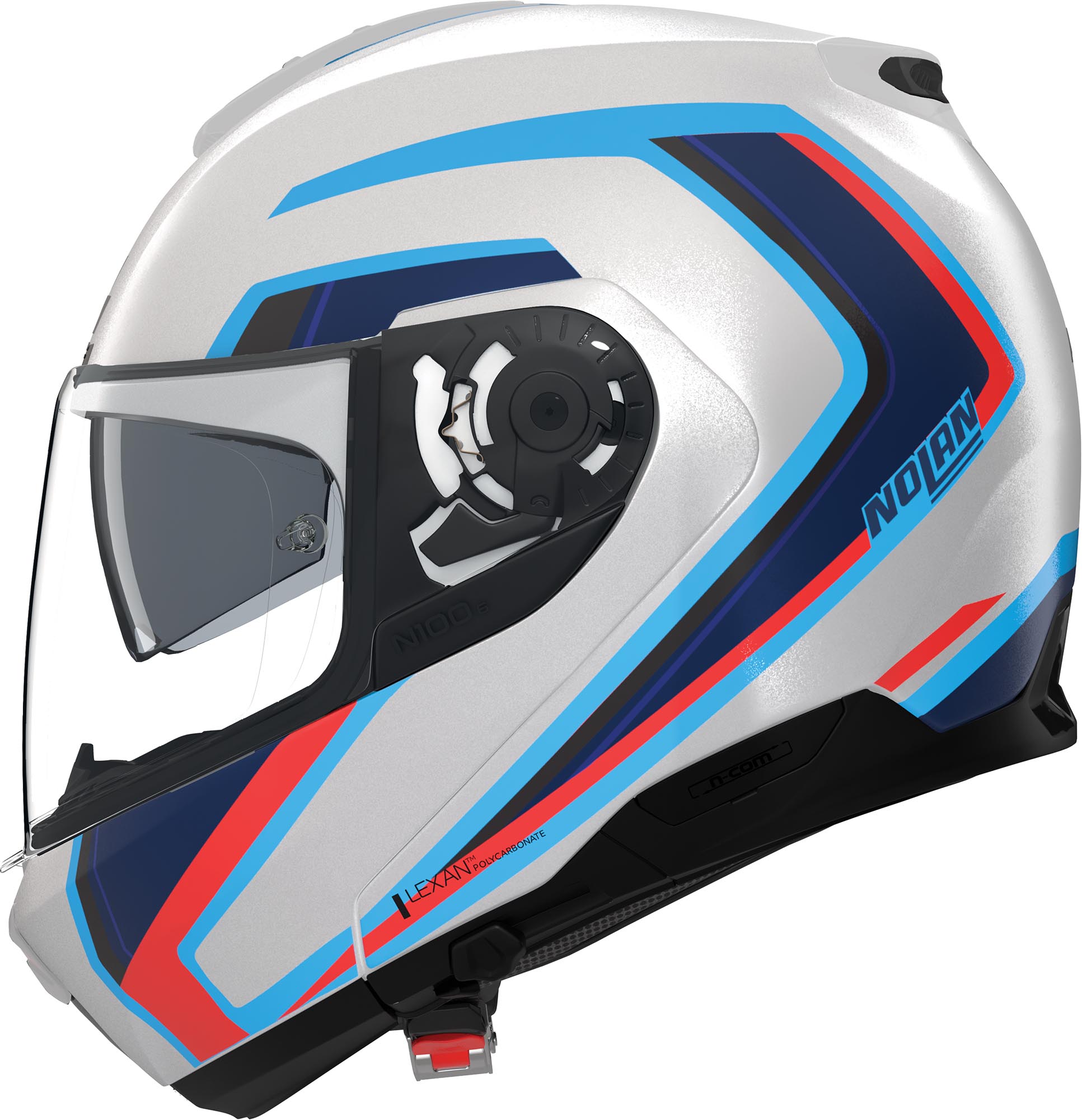 Side view of Nolan N100-6 Radiante Helmet
