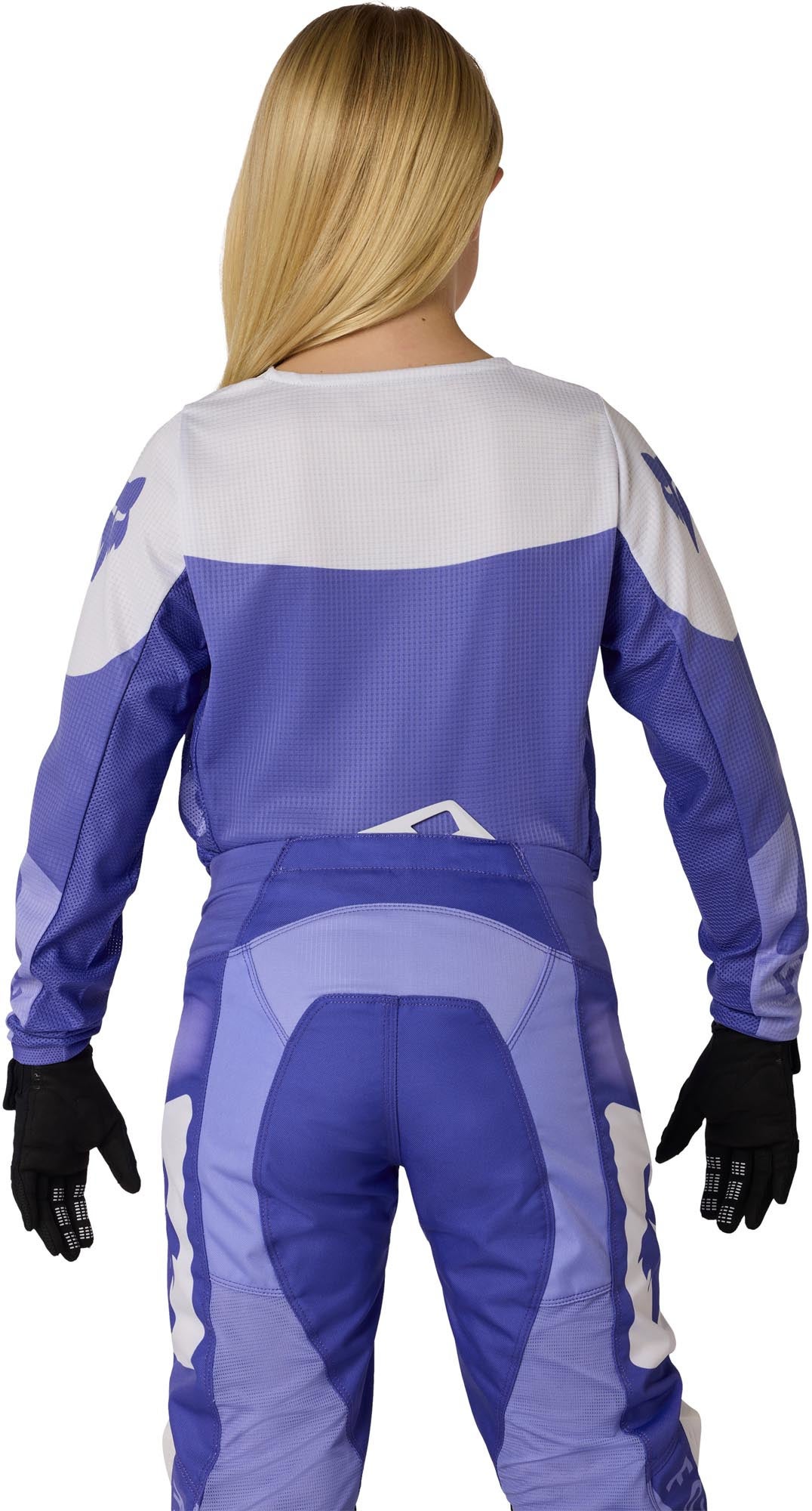 FOX 180 Noble Jugend Motocross Jersey lila/weiß YXL Abbildung 4