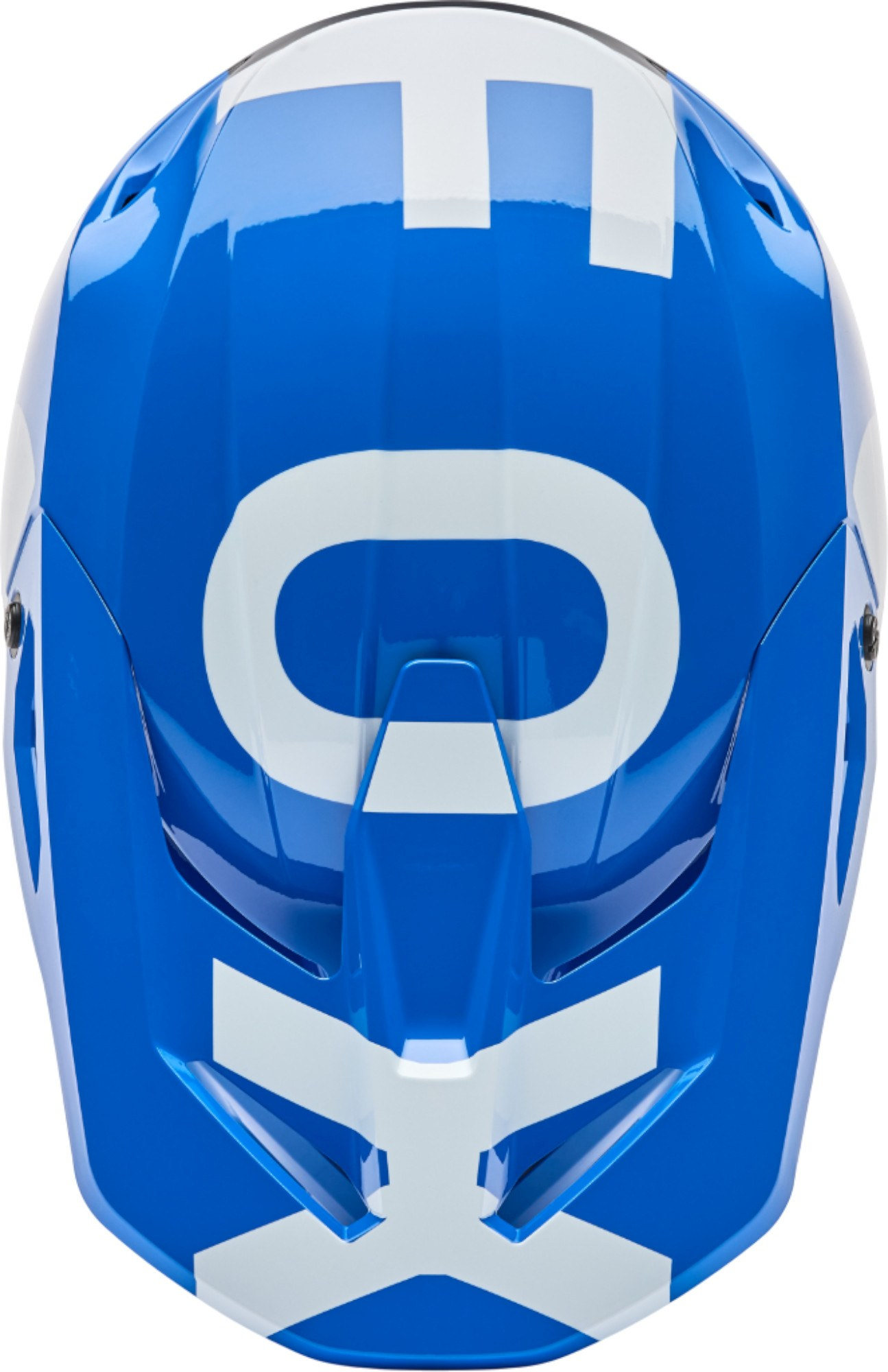 FOX V1 Shield Motocross Helm blau M (57/58) Abbildung 4