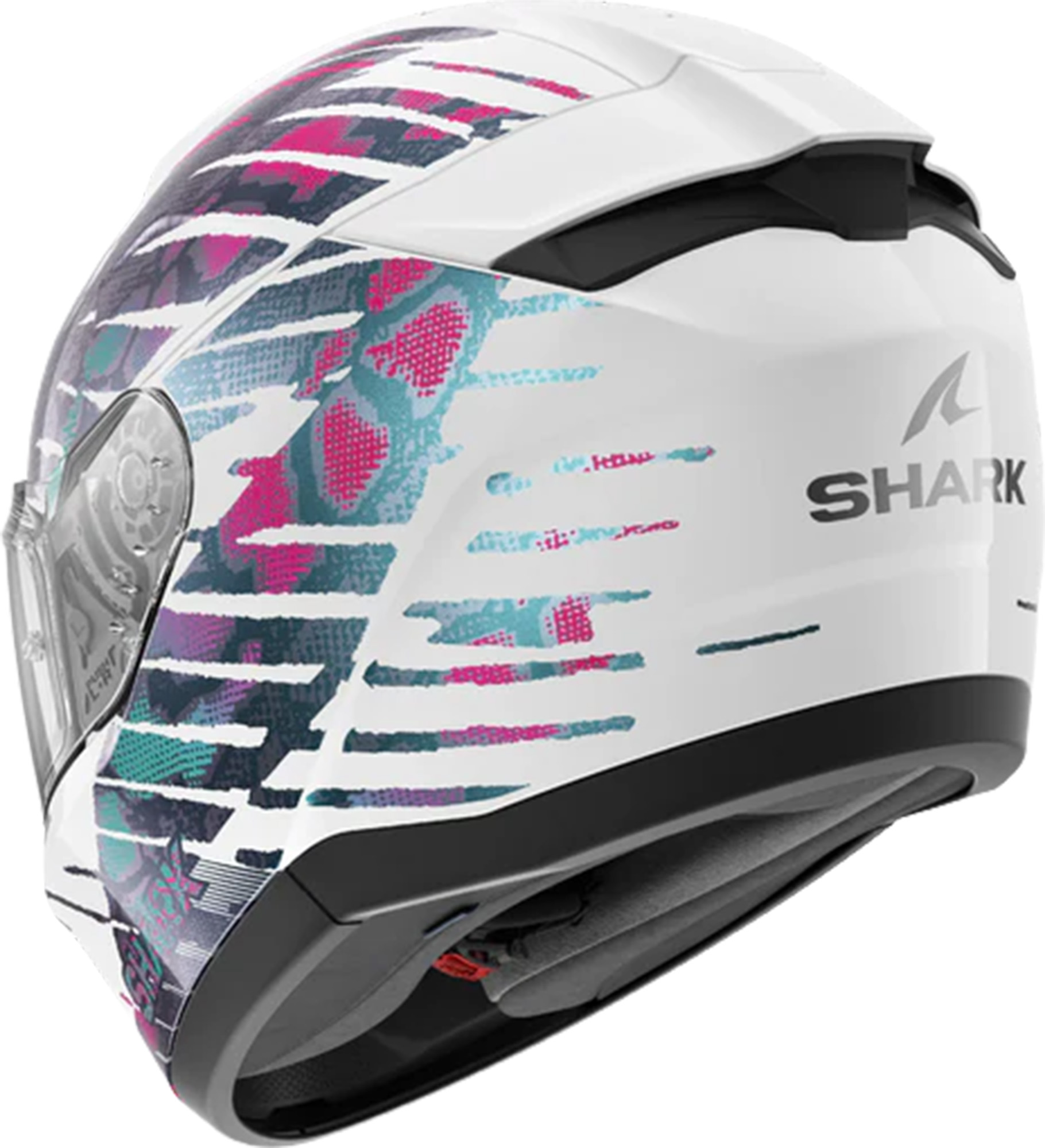 Shark Ridill 2 Reptaia Helm zwart/violet/wit L (59/60) Figuur 2