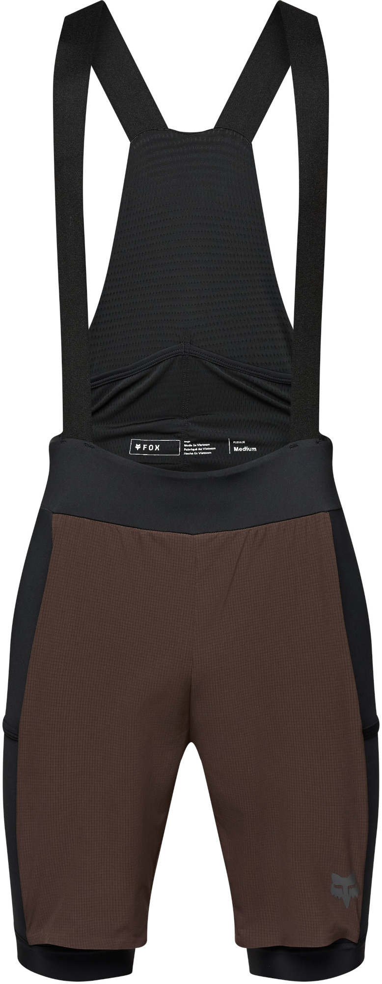 FOX Flexair Ascent Cargo Bib Short de vélo Marron M Figure 1