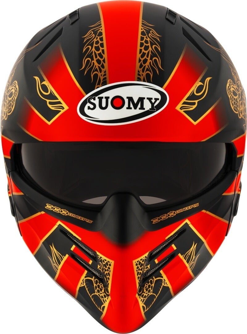 Suomy Armor Dragon Jethelm rot matt S (55/56) Abbildung 8