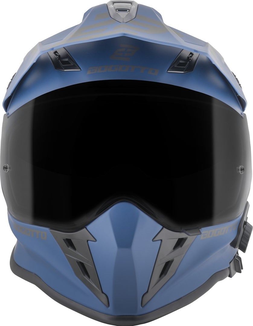 Bogotto H331 BT Bluetooth Casco Enduro Blu opaco L Figura 6