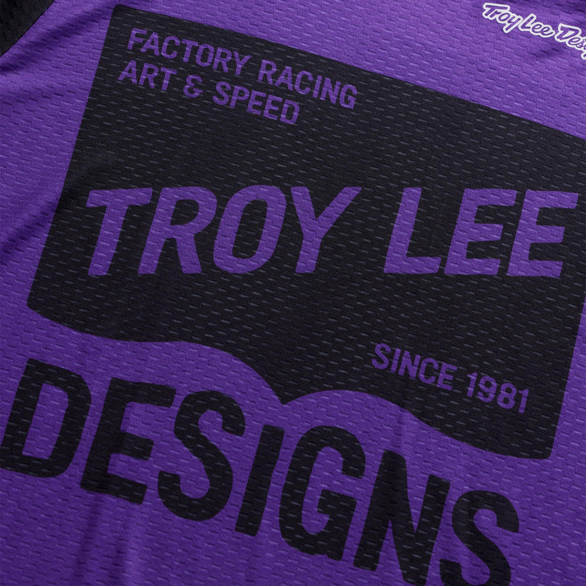 Troy Lee Designs GP Pro Air Locked Motocross-trui paars S Figuur 7