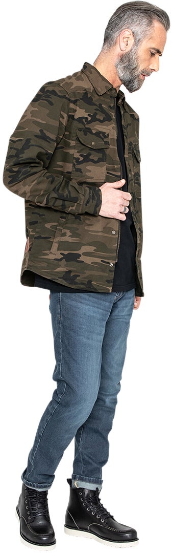 John Doe New Camouflage Motorrad Hemd L Abbildung 12