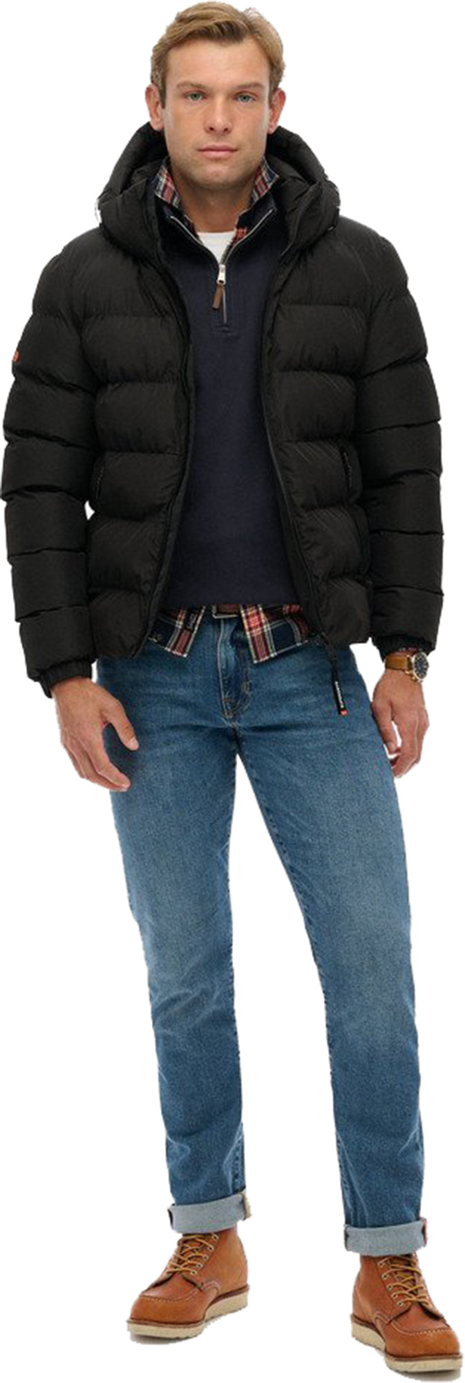 Superdry & Co Sport pufferjakke Sort M Figur 4