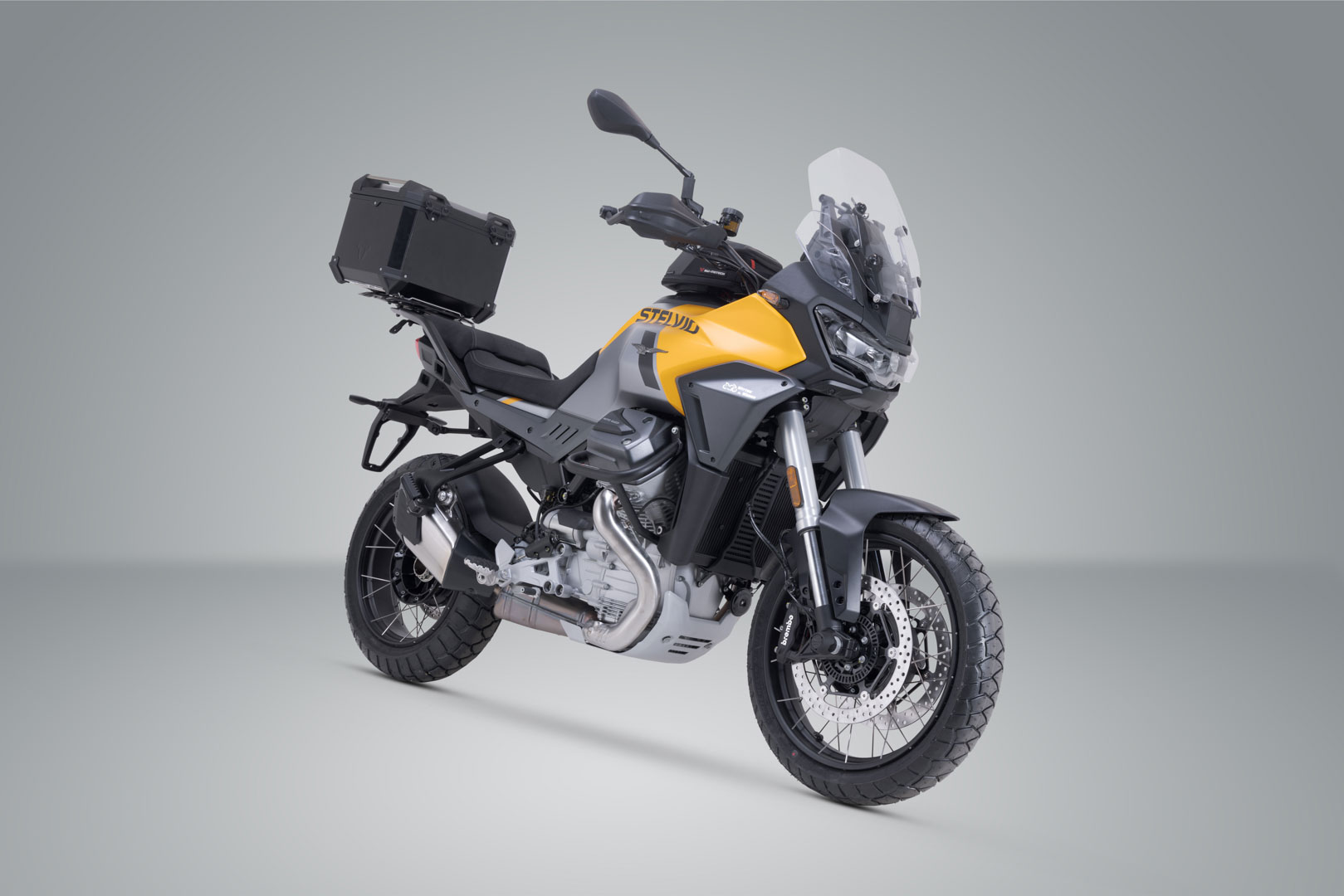 Sistem de top case SW-Motech TRAX ADV - Negru. Moto Guzzi Stelvio (23-). Figura 2