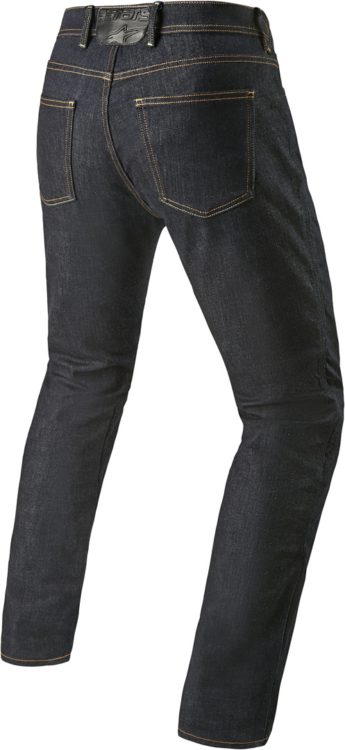 Alpinestars Cult-8 Stretch Denim Pantaloni textile pentru motociclete albastru închis 31 Figura 2
