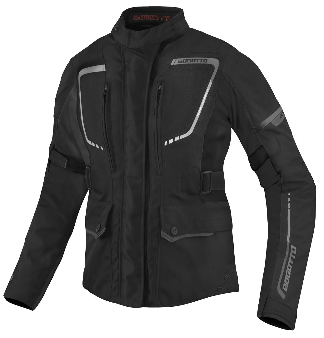 Bogotto Azury 2in1 waterproof Ladies Motorcycle Textile Jacket black S Figure 1