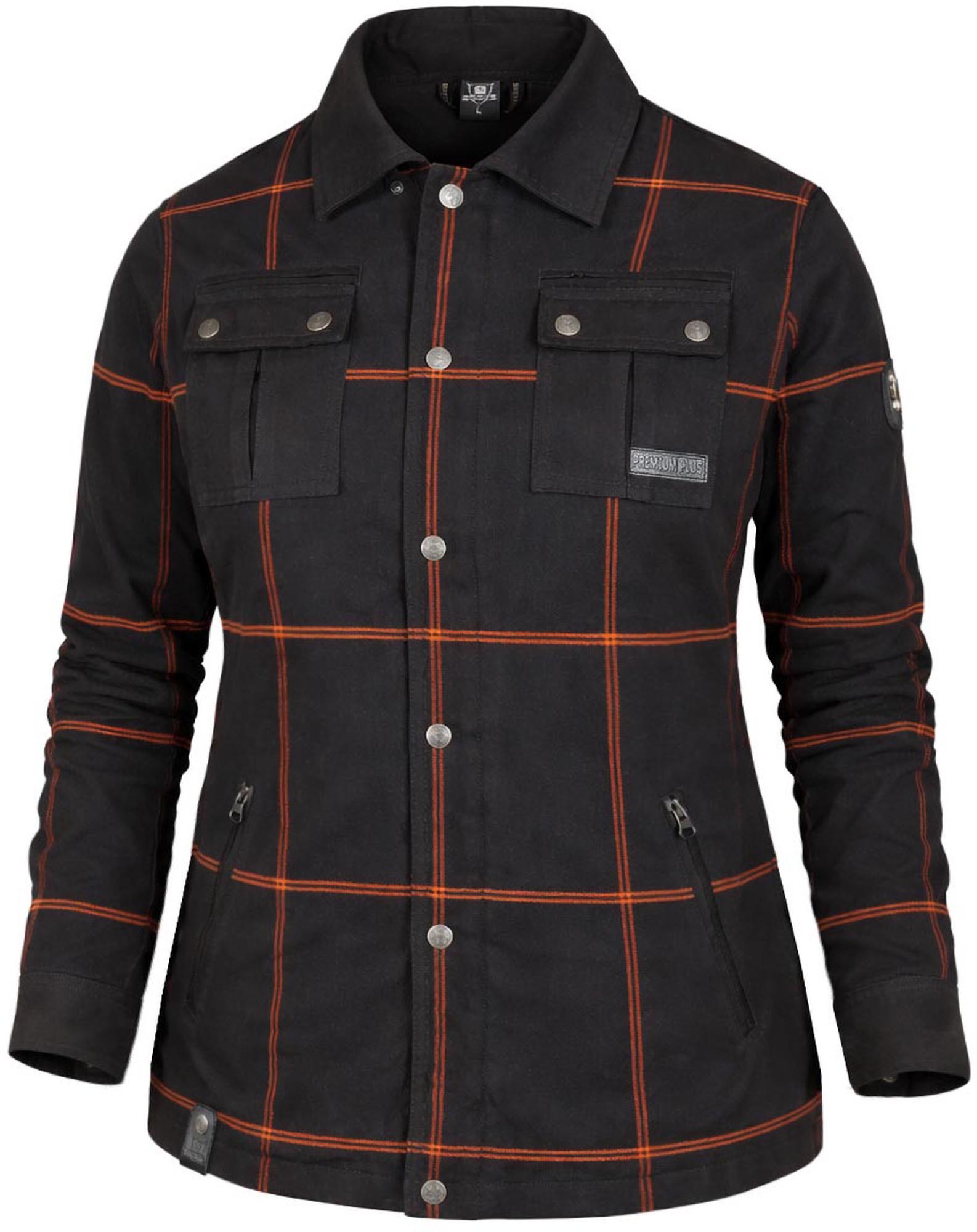 Bores Lumberjack Premium Plus Bortexx Damer Motorcykeltrøje B sort/orange M Figur 2