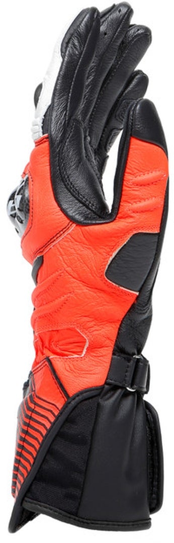 Dainese Carbon 4 Long Motorcykelhandsker sort/rød/hvid XL Figur 4