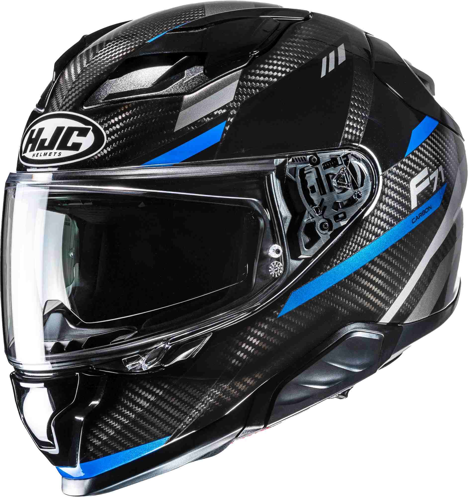 HJC F71 Carbon Esira Casco nero/blu XL (60/61) Figura 1
