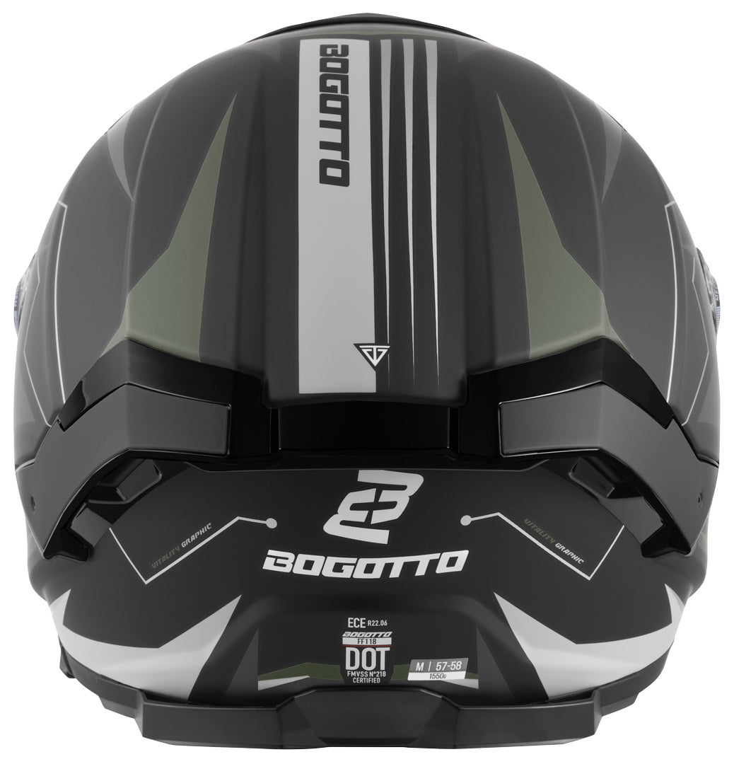 Side view of Bogotto FF118 Vilial Helmet