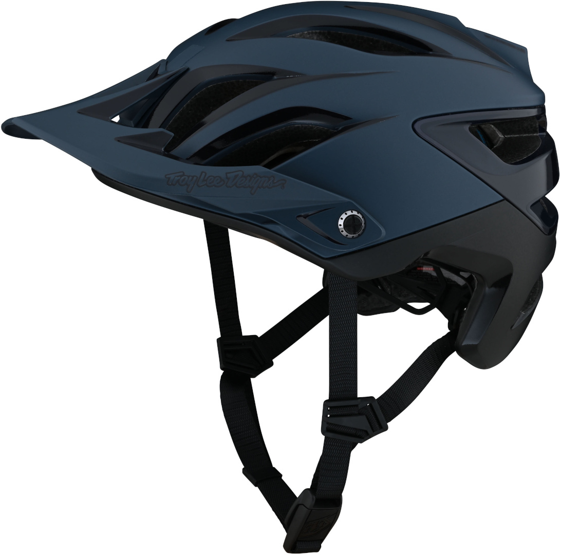 Troy Lee Designs A3 Uno MIPS Cykelhjelm blå/sort XL/XXL Figur 3