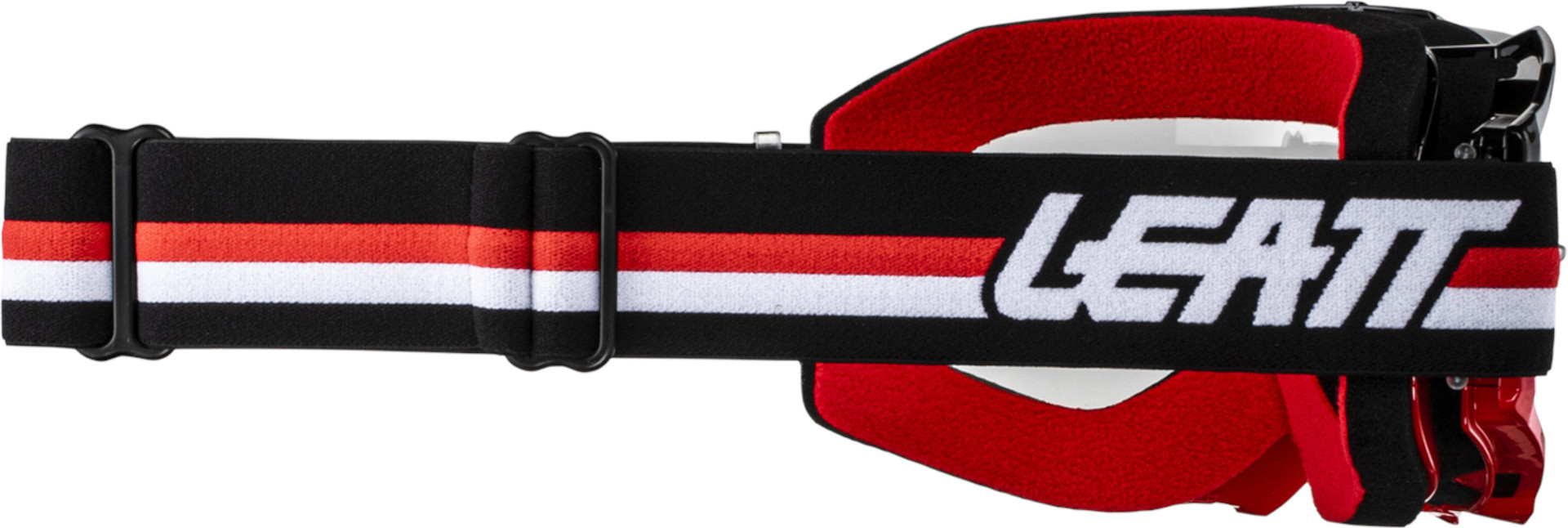 Leatt Velocity 4.5 Stripes 2024 Ochelari de motocross Negru/Alb/Roșu Figura 2