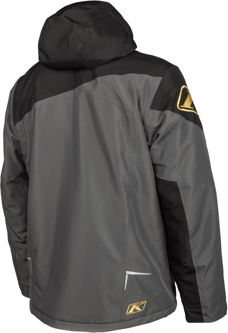Klim Instinct 2022 Jachetă de snowmobil Negru/antracit/auriu M Figura 6