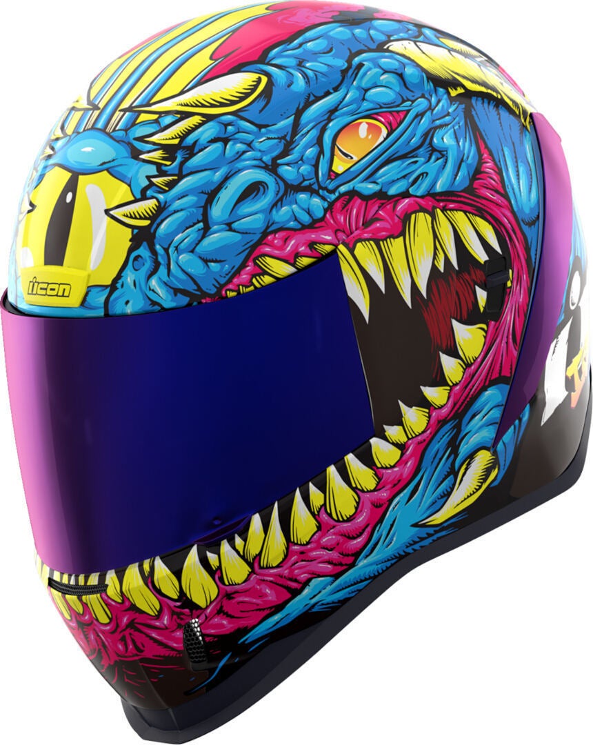 Icon Airform Kryola Kreep MIPS Casco blu/giallo L (59/60) Figura 1