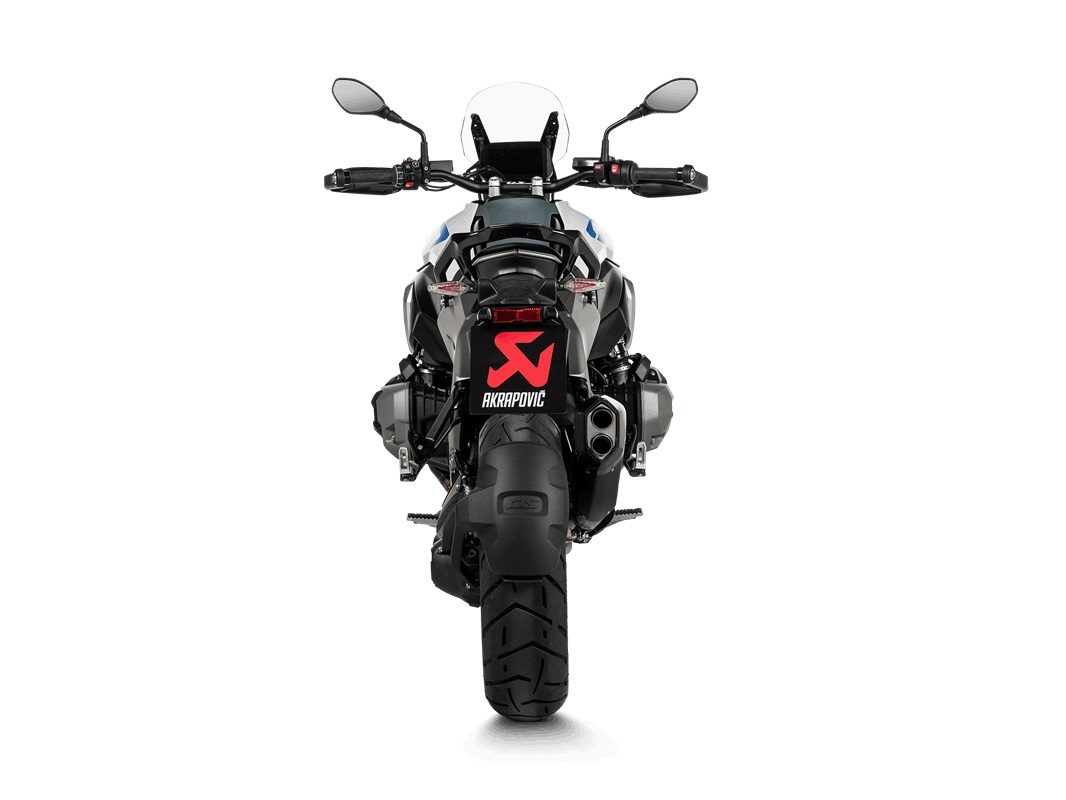 Akrapovic Slip-On Line Titanium Black Amortizor spate Figura 4