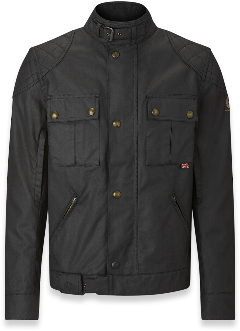 Belstaff Brooklands Giacca Motorycle Wax nero M Figura 1