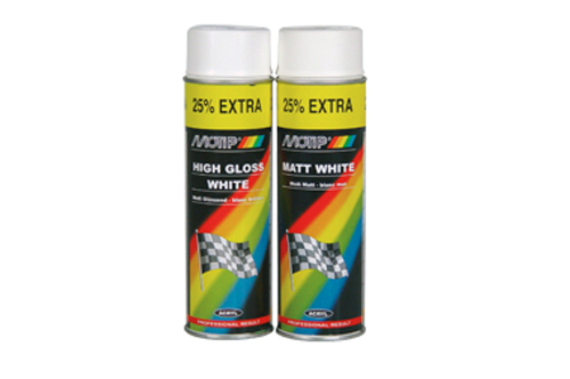 MOTIP-DUPLI MOTIP Vopsea de bază albă lucioasă - Spray 500ml Figura 1