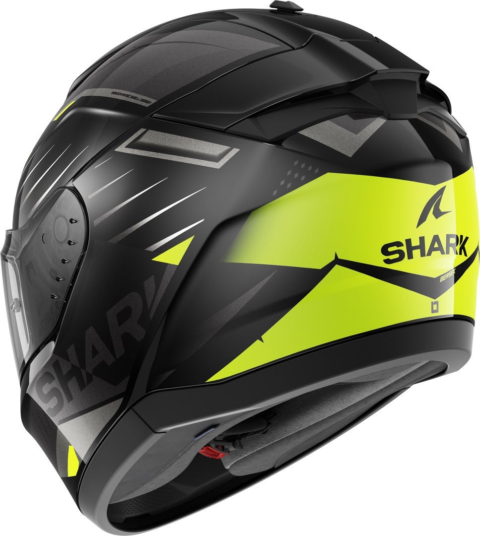 Shark Ridill 2 Bersek Kypärä musta/harmaa/vihreä L (59/60) Kuva 3