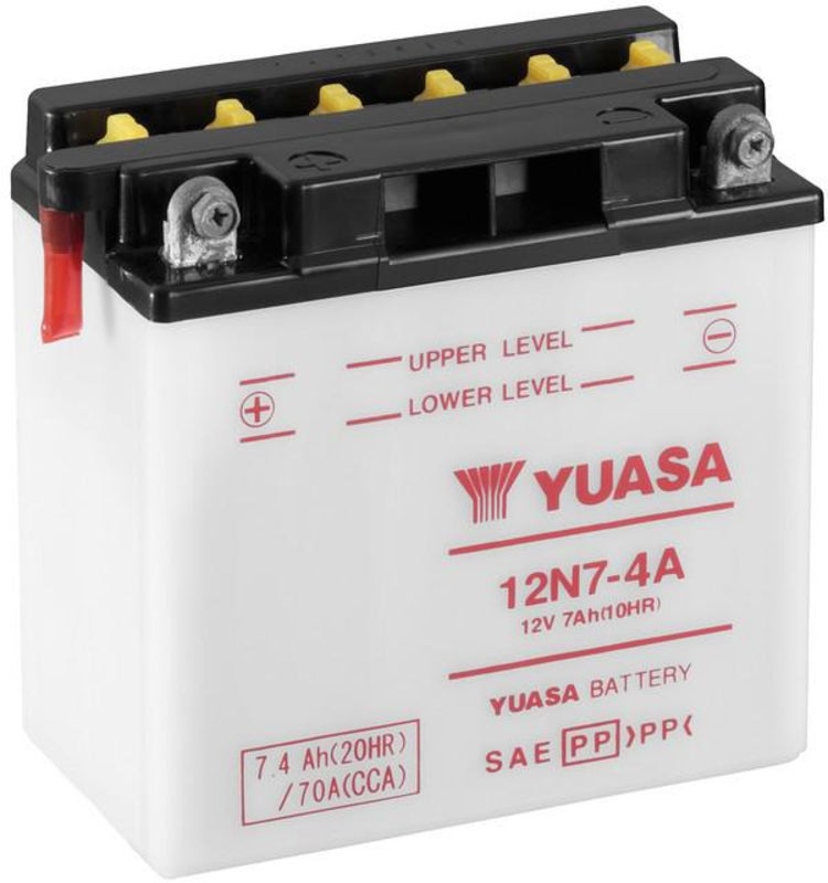 YUASA 12N7-4A Batterie sans pack acide Figure 1