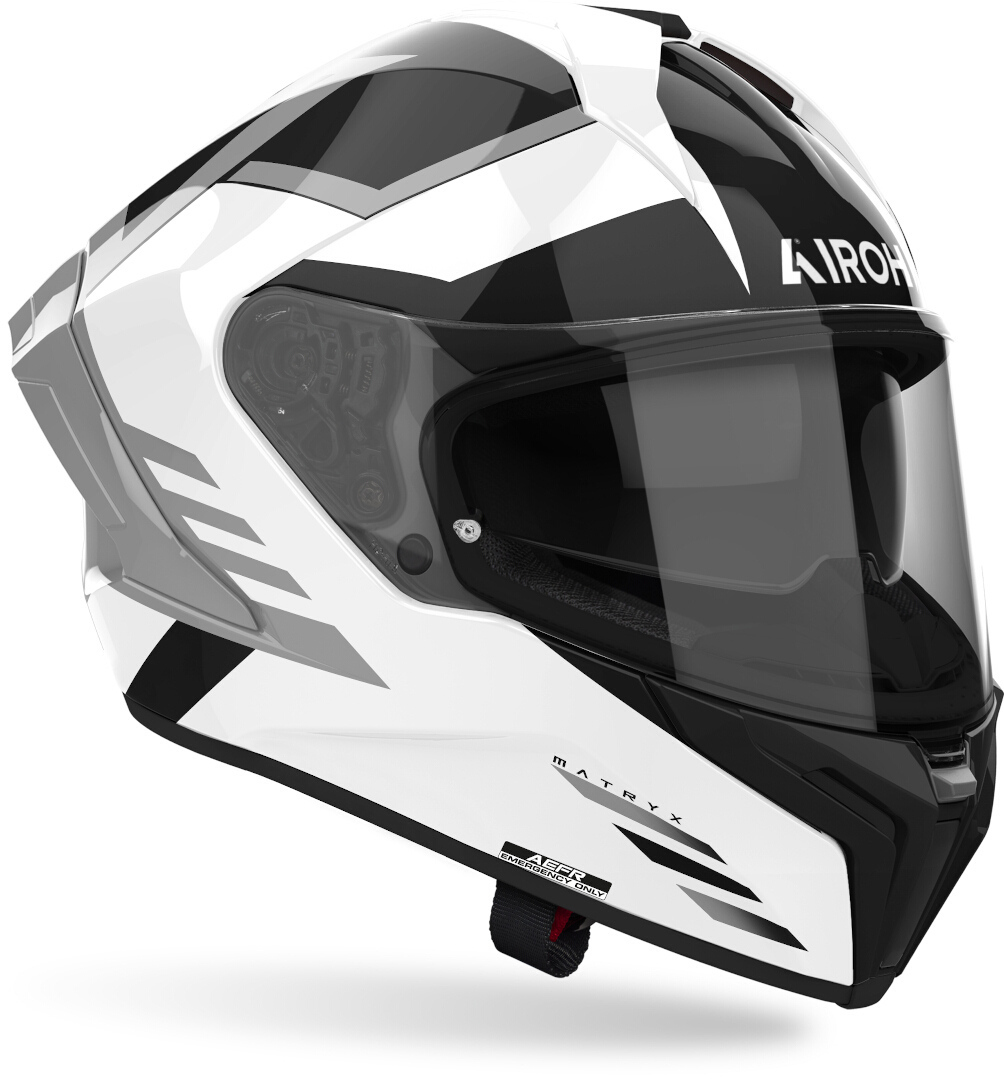 Airoh Matryx Thron Casco bianco/grigio M (57/58) Figura 4