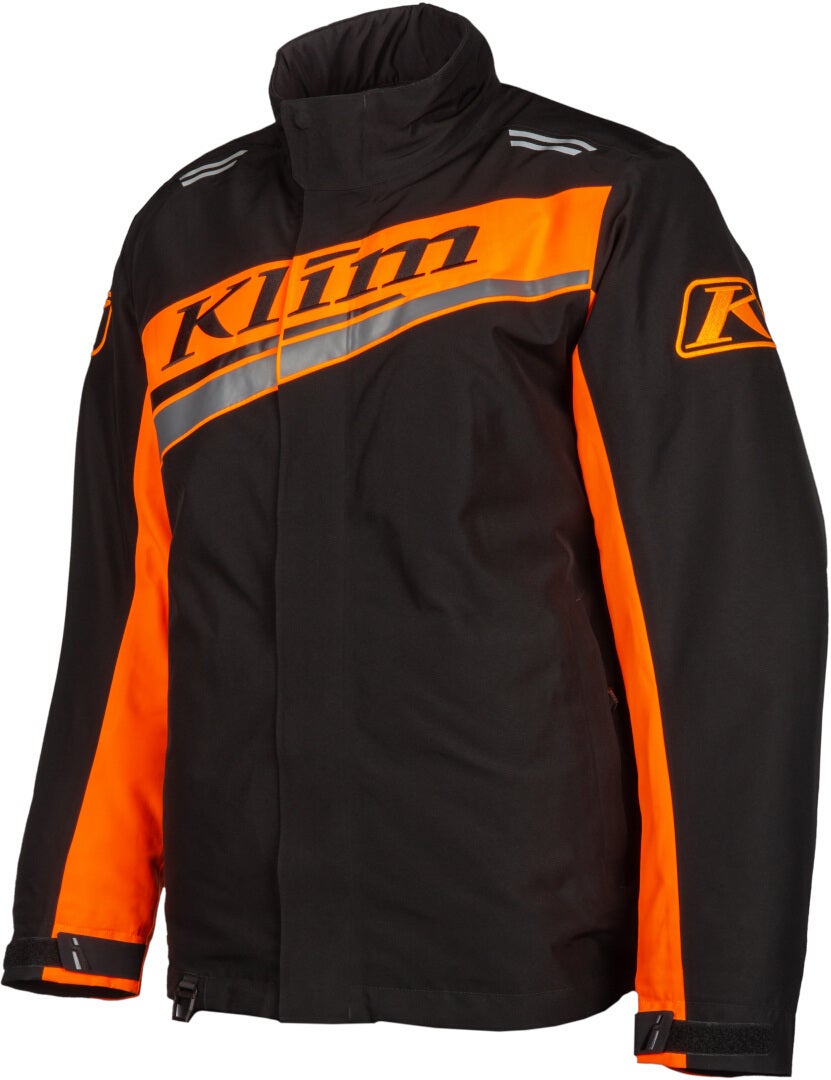 Klim Kaos Veste de motoneige noir/orange XXL Figure 1