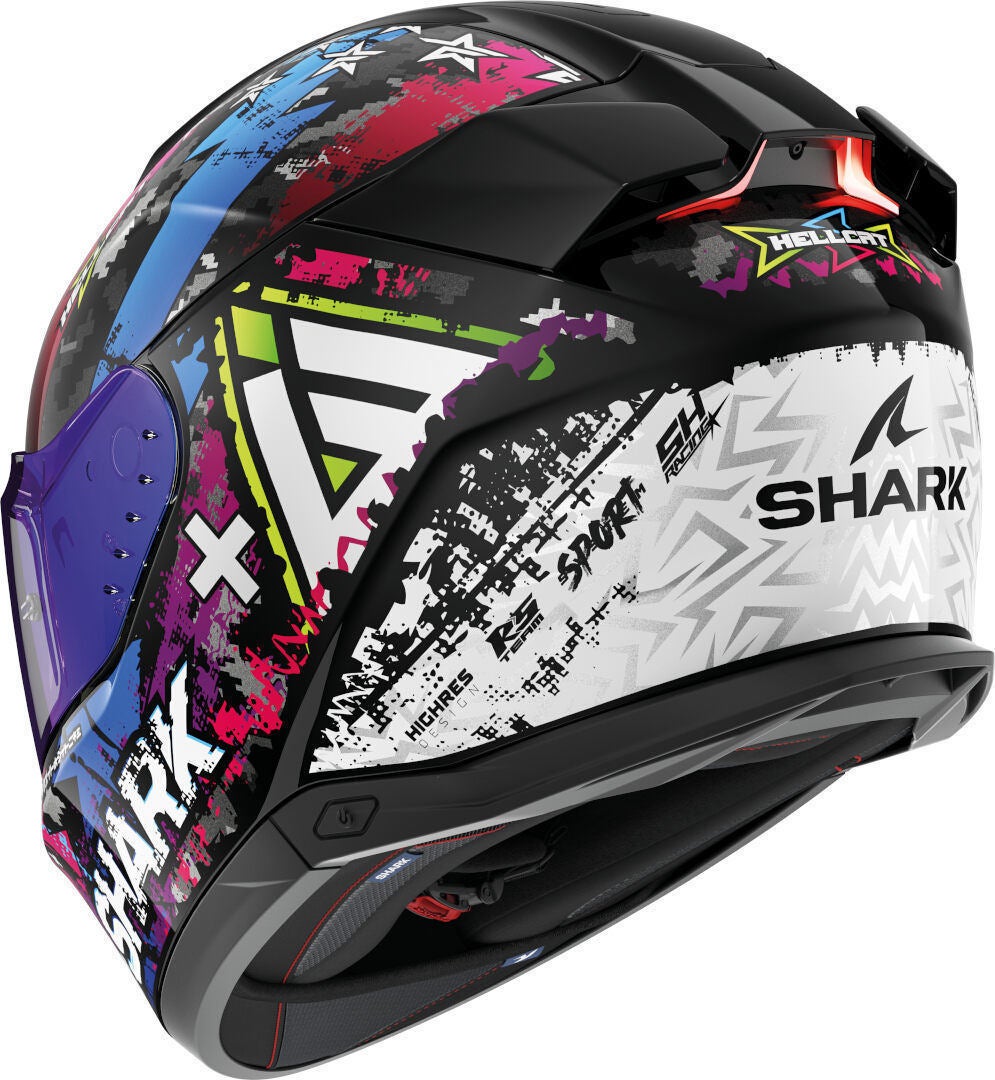 Shark Skwal i3 Hellcat Přilba černá/modrá XXL (63/64) Obrázek 3