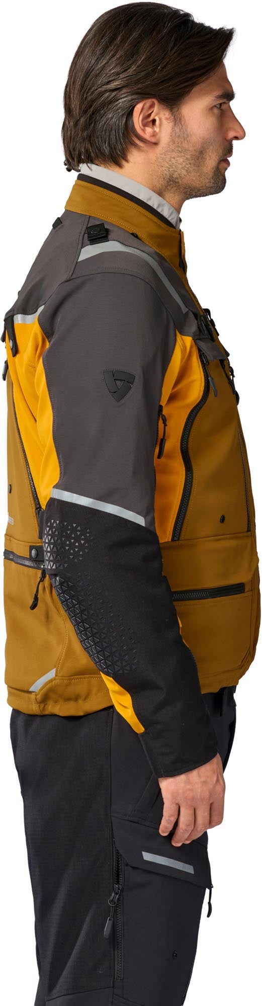 Revit Defender 4 GTX Veste textile moto imperméable noir/ocre L Figure 7