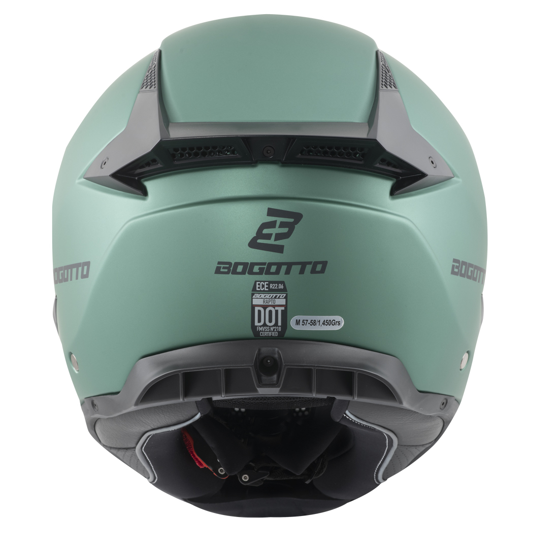 Bogotto Rapto Hjälm Green Matt 2XL Figur 6