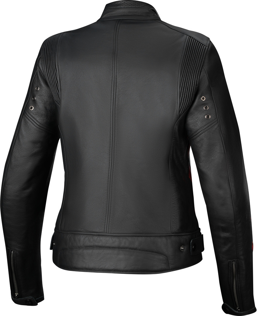 Alpinestars Stella Dyno Jachetă de piele pentru motociclete pentru doamne Negru/Roșu M Figura 2
