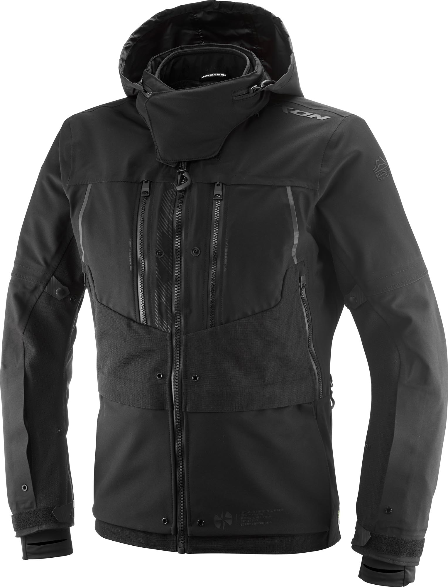 Ixon Asgard waterproof Motorcycle Textile Parka-image-532065829