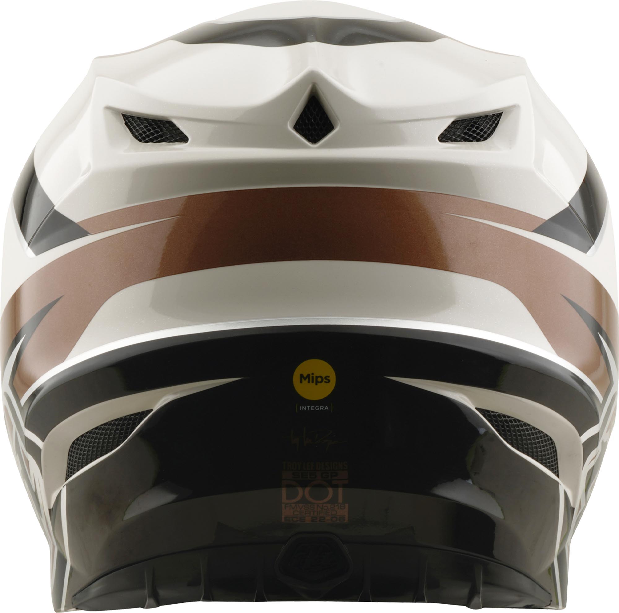 Troy Lee Designs SE5 Polycarbonate MIPS Stand Motocross Helm hellgrau XXL (62/63) Abbildung 5