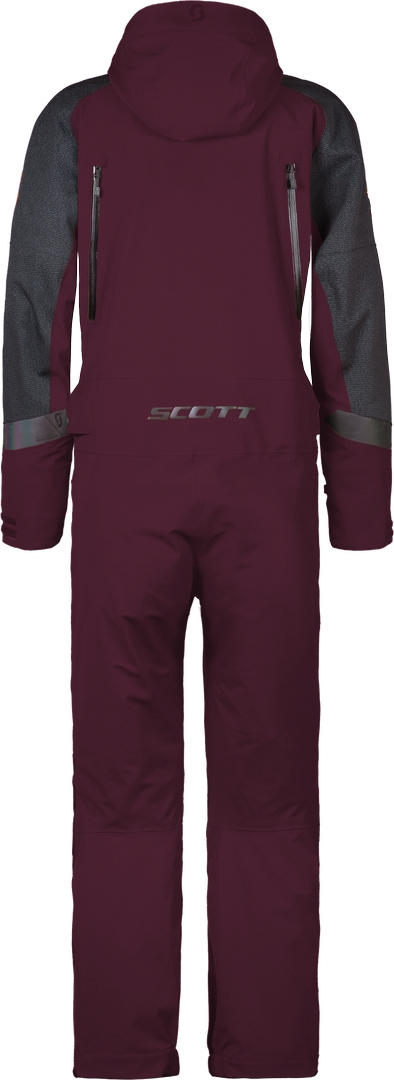 Scott DS Flex Dryo Snöskoterdräkt för damer rött XL Figur 2