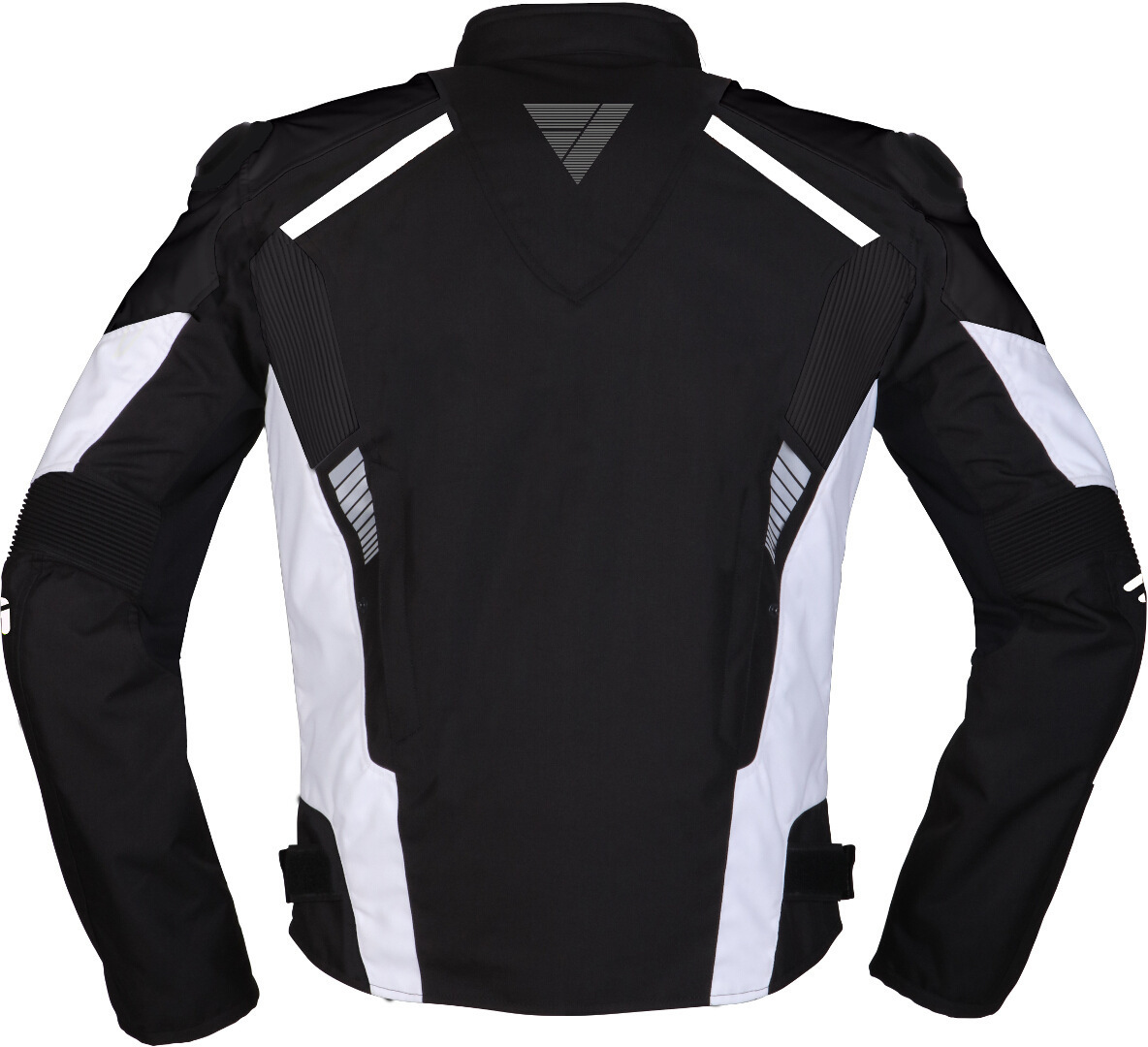 Modeka Lineos Motorrad Textiljacke weiß/schwarz S Abbildung 2