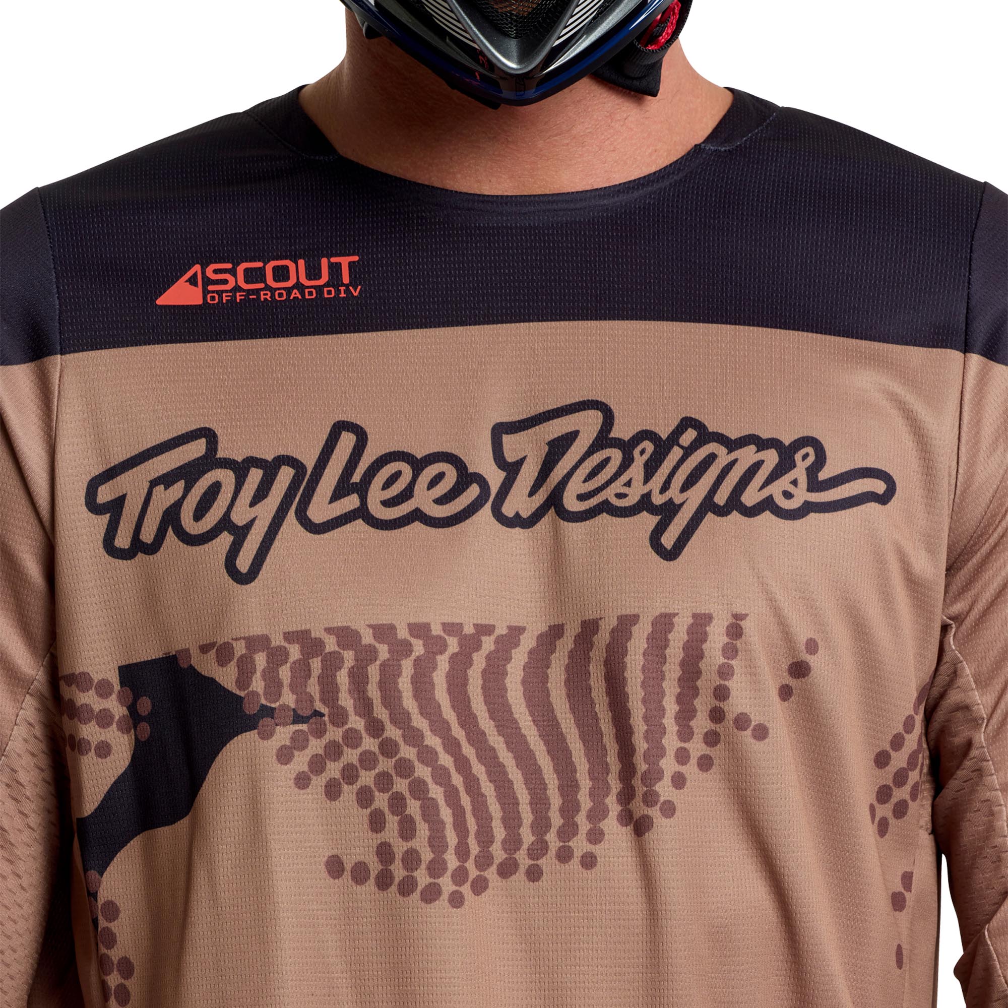 Troy Lee Designs Scout GP Pro High Desert Motocross Jersey Sand M Figure 4