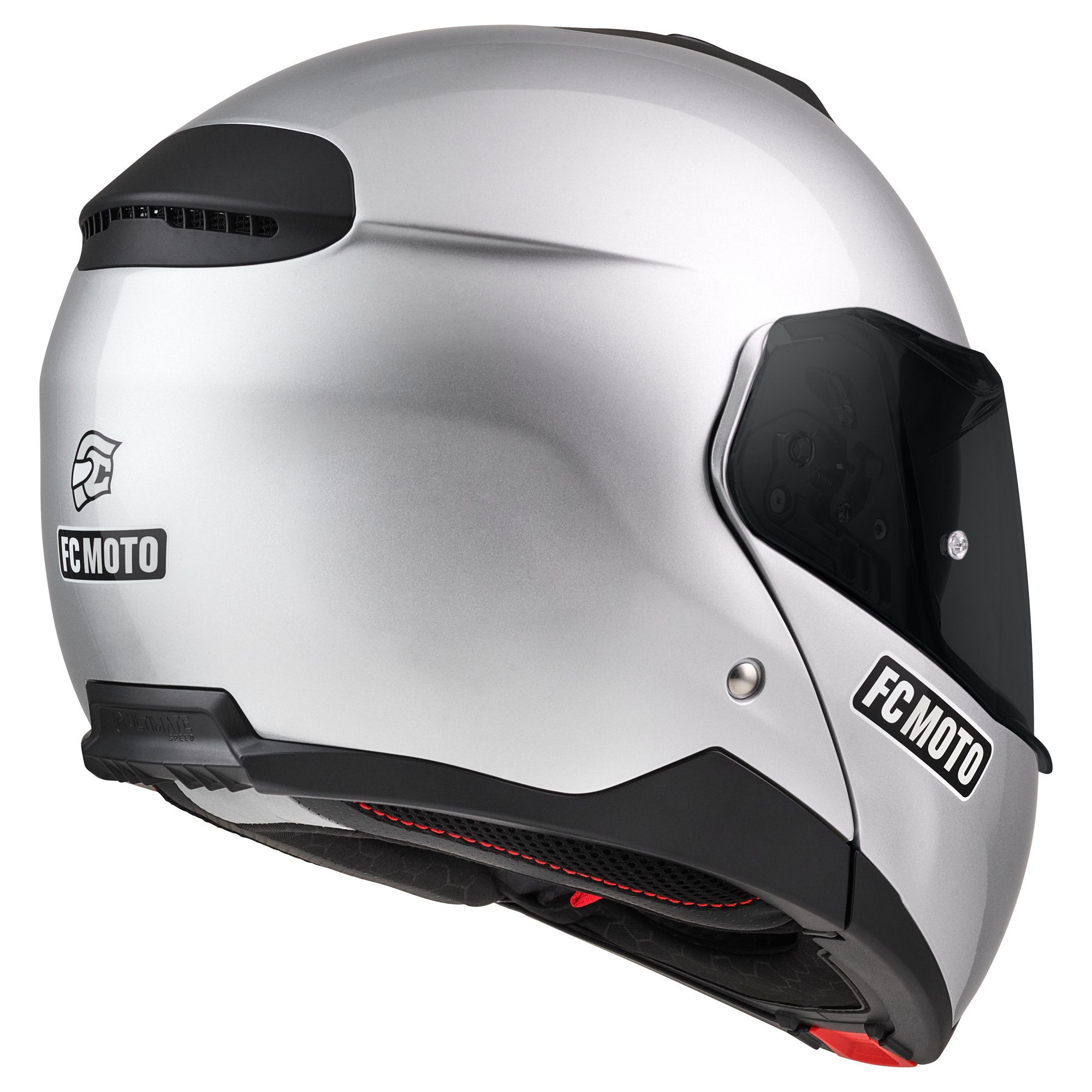 FC-Moto G-376 Helm Zilver XXL (63/64) Figuur 3